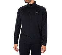 UA Tech 1/2 Zip Long Sleeve Top Black/Charcoal XL