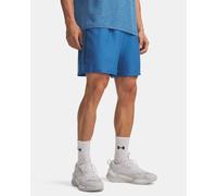 UA Tech Woven Wordmark ShortAegeanBlueBlack UK 2XL