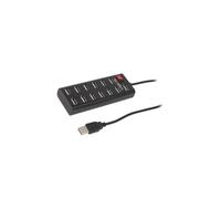 UA0126 Hub USB A Female x13, USB A Male USB 2.0 Number of Ports: 13 LOGILINK