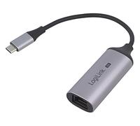 LogiLink UA0456 - USB-C (3.2 Gen 1) to RJ45 Gigabit Ethernet (5 Gbit/s!) Adapter, Full Duplex Flow Control
