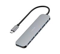 LogiLink USB 3.2 Gen1 Hub. 7-port . USB-C. PD 20W. aluminum