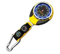 Uadme 4 in 1 Digital Mini Compass Altimeter Thermometer Barometer for Outdoor Camping