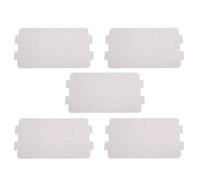 Uadme 5pcs Microwave Oven Mica Plate Heat Resistant Mica Plate Waveguide Cover Repair Accessories