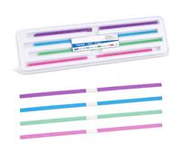 Uadme 60 Pcs Tooth File Dental Polishing Strips, 4mm x 150mm Upgraded Teeth Whitening Strips, Dental Abrasive Strips for Teeth Sanding Grinding, Oral Care Cleaning