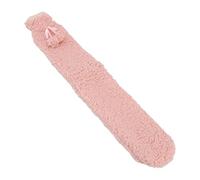 Uadme Hot Water Bottle, Leakproof Rubber Hot Water Bag with Fleece Cover, Lasting Warmth, Winter Warming Tool, 2 L, Pink