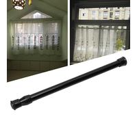 Uadme Telescopic Pole Made of Painted Carbon Steel, Punch-Free Shower Curtain Support Rod for Storage Doors, Thin Rod with 1.3 cm Diameter