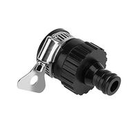 Uadme Universal Tap Connector, Garden Hose Adapter, Hose Fitting for Gardening, Car Washing, Cleaning