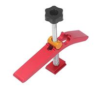 Uadme Woodworking T Slot Hold Down Clamp, Quick Acting Hold Down Adjustable Chute Aluminum Alloy Clamps T Track Clamp Katsu Set for Horizontal and Vertical Pressure T-Slot T-Track Woodworking Tool
