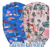 Uadonile Dog Hawaiian Shirts,Wettable Water, Instant Cooling, Air-mesh Fabric Dog UV Shirt,Dog Cooling Shirts,Quick Dry Sun T-Shirt for Small Medium Large Dog Breed,Girl Boy Dogs Outfit,2Pack.