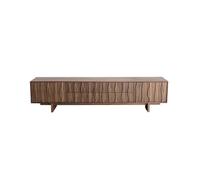 uadyie Tv Stand Cabinet 200cm Walnut Country Floor-standing Storage Cabinet, Household Living Room Media Console, Entertainment Center for Hotels & Corporations Tv Cabinets For Living Room