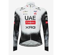 UAE Team Emirates 2025 Replica Jersey long sleeve white black - 3XL