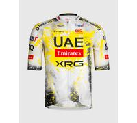 UAE Team Emirates Tour de France 2025 Short Sleeve Jersey White Black Yellow - L