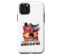UAE Women Padel Hero Artwork Soft In My Words Ruthless Wins Case for iPhone 11 Pro