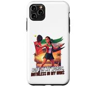 UAE Women Padel Hero Artwork Soft In My Words Ruthless Wins Case for iPhone 11 Pro Max