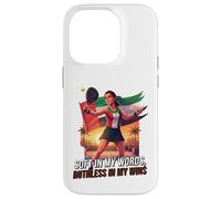 UAE Women Padel Hero Artwork Soft In My Words Ruthless Wins Case for iPhone 14 Pro