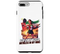 UAE Women Padel Hero Artwork Soft In My Words Ruthless Wins Case for iPhone 7 Plus/8 Plus