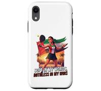 UAE Women Padel Hero Artwork Soft In My Words Ruthless Wins Case for iPhone XR