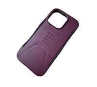 URBAN ARMOR GEAR UAG Designed for iPhone 16 Pro Case 6.3" Civilian - Compatible with MagSafe Charging Rugged Slim Sleek Shockproof Anti-Slip Military Grade Protective Cover, Bordeaux