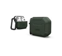 UAG Designed for AirPods Case (3rd Generation 2021) Scout Olive Drab Green - Premium Rugged Hard Shell Full Protective Case Cover with Detachable Keychain Carabiner by URBAN ARMOR GEAR