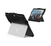 UAG Designed for Microsoft Surface Pro 11/10/9 Case Scout Black, Integrated Smart Card Reader CAC TAA Compliant DOD Military w/Pen Holder & Hand Strap Rugged Protective Cover by URBAN ARMOR GEAR