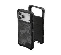 UAG Metropolis LT for iPhone 18 Pro Max Case/iPhone 17 Pro Max, Graphite | MagSafe Compatible, TPU Frame, Layered with Micro Hex Camo in Vegan Leather, Impact-Absorbing, Military Garde Drop Protection