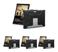 UAG Microsoft Surface Pro (2017) & Surface Pro 4 Feather-Light Composite [BLACK] Aluminum Stand Military Drop Tested Case (Pack of 4)