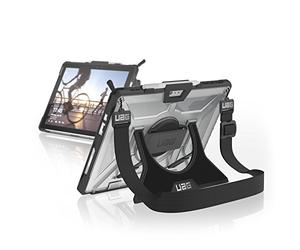 UAG Microsoft Surface Pro (2017)/Surface Pro 4 with Hand Strap & Shoulder Strap Plasma Feather-Light Rugged [ICE] Military Drop Tested Case