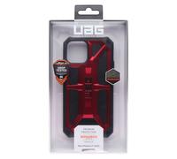 URBAN ARMOR GEAR UAG iPhone 12/12 Pro 5G- (6.1 inch) Rugged Lightweight Slim Shockproof Premium Monarch Protective Cover, Crimson
