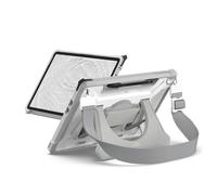 UAG Plasma for Microsoft Surface Pro 12" (1st Ed/2nd Ed) Case, White/Grey | 2025/2026, Protective Case w Kickstand, Handstrap, Shoulder Strap & Pen Storage, TPU, Shockproof, Military Grade Protection