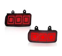 UAGFDFF Brake Light 2pcs For CRV 2015 2016 LED Rear Bumper Reflector Lights Dynamic Turn Signal Light Tail Brake Fog Lamp Accessories(B)