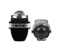 UAGFDFF Brake Light 30W 40W Bi LED Fog Lamp 6000K White High Low Beam Car 12V Projector Lens Foglight Universal for SUV Auto 2inch HD Light