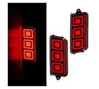 UAGFDFF Brake Light Car LED Bumper Reflector Light For Jeep For Grand For Cherokee 2005-2010 Rear Brake Lamp Dynamic Turn Signal Light(B)