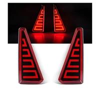 UAGFDFF Brake Light Car LED Rear Bumper Reflector Lights For Toyota For NOAH For VOXY 80 Series 2014-2018 Dynamic Turn Signal Brake Lamp 12V(Style A)