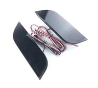 UAGFDFF Brake Light For Subaru For Impreza XV For WRX LEVORG Crossover Brake Light Car Accessories 2Pcs LED Rear Bumper Light Tail Reflector Stop Brake(Black Shell)