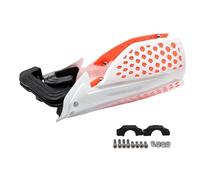 UAGFDFF Brake Protector Motorcycle 22mm Handguard Hand Guard Protector for Kawasaki for Suzuki SX EXC XCW SMR Moto Dirt Bike ATVS Handlebar Dirt Bike Handguards(White Orange)