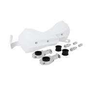 UAGFDFF Brake Protector Motorcycle 7/8" 22mm 1 1/8" 28mm Handguard Hand Guard Handlebar Bar Protector for Pit Dirt Bike Dirt Bike Handguards(White)