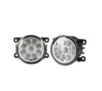 UAGFDFF Car Fog Lights For Suzuki For Swift 2014-2016 Car LED White Front Bumper DRL Daytime Driving Running Lamp Fog Light Foglight Foglamp(1 pair LED fog lamp)