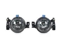 UAGFDFF Car Front Bumper Fog Light Lamp Cover For Focus MK2 II 2005 2006 2007 Frame Hood Grille Bezel Lid Led Work Lights(One pair cover)