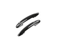 UAGFDFF Car Front Inner Interior Door Handle 2Pcs Glossy Black Door Handle Cover Stickers for BMW for MINI for Cooper S F54 F55 F60 F56 F57 Car Styling Interior Car Accessories(B with)