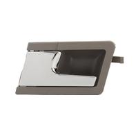 UAGFDFF Car Front Inner Interior Door Handle Auto Interior Door Handle Gray Base Plated Inside Pull Door Handle for VW T4 IV 1990 1991-2003 Car Door Inner Pull Handle(Left)