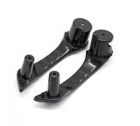 UAGFDFF Car Interior Door Handle for Koleos I 2008 2009-2016 LHD Car Interior Door Front Left Right Pull Grab Inner Handle Outer Cover Inner Panel armrest(L R Innerr-Carbon)