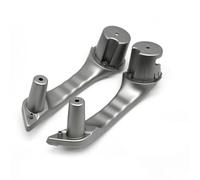 UAGFDFF Car Interior Door Handle for Koleos I 2008 2009-2016 LHD Car Interior Door Front Left Right Pull Grab Inner Handle Outer Cover Inner Panel armrest(L R Innerr-Gray)