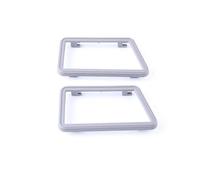 UAGFDFF Car Interior Door Handle for VW for Santana 2000 3000 Car Left Right Side Inside Door Handle Frame Inner Panel armrest(2pcs Gray)