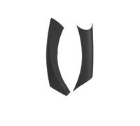 UAGFDFF Car Interior Mouldings 2pcs Car Accessories Carbon Fiber Texture Left/Right Door Handle Pull Cover Trim for BMW 3 Series E90 E91 316 318 320 325 328i Car Vent Outlet Trim(Right Black)