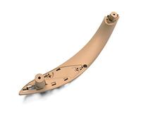 UAGFDFF Car Left Right Inside Interior Handle Inner Door Panel Pull Trim Cover For 3 Series F30 F34 F35 320i 325i 328i 2012-2018 Door Interior Armrest(Beige Right front)