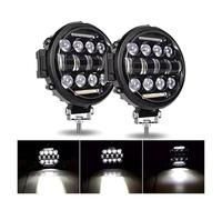 UAGFDFF Car Lights Headlight Assembly 7 Inch Car LED Work Light Bar Driving Lamp For Jeep Offroad Boat Tractor Truck 4X4 SUV UTV ATV Spotlight Led Fog Headlight(2 pcs)