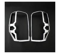 UAGFDFF Car Rear Light Cover Trims ABS Tail Light Cover For Mitsubishi For Triton For L200 MR 2019 2020 2021 2022 For Ram 1200 For Strada For Strakar Double Cabin Rear Taillight Guard(Chrome)