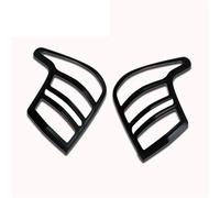 UAGFDFF Car Rear Light Cover Trims ABS Tail Light Cover For Mitsubishi L200 For Triton MQ 2015 2016 2017 2018 2019 Accessories Rear Lamp Hood Car Styling Rear Taillight Guard(MATTE BLACK)