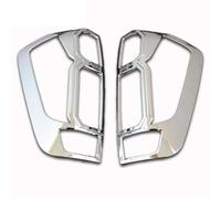 UAGFDFF Car Rear Light Cover Trims ABS Tail Light Trim For Nissan For Navara For Np300 2014 2015 2016 2017 2018 2019 2020 Pick Up Truck Car Accessories Rear Lamp Cover Rear Taillight Guard(Chrome)