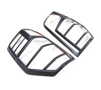 UAGFDFF Car Rear Light Cover Trims For Mitsubishi For Triton L200 2019-2023 ABS Matt Black Car Rear Tail Light Decorative Frame Cover Accessories Rear Taillight Guard